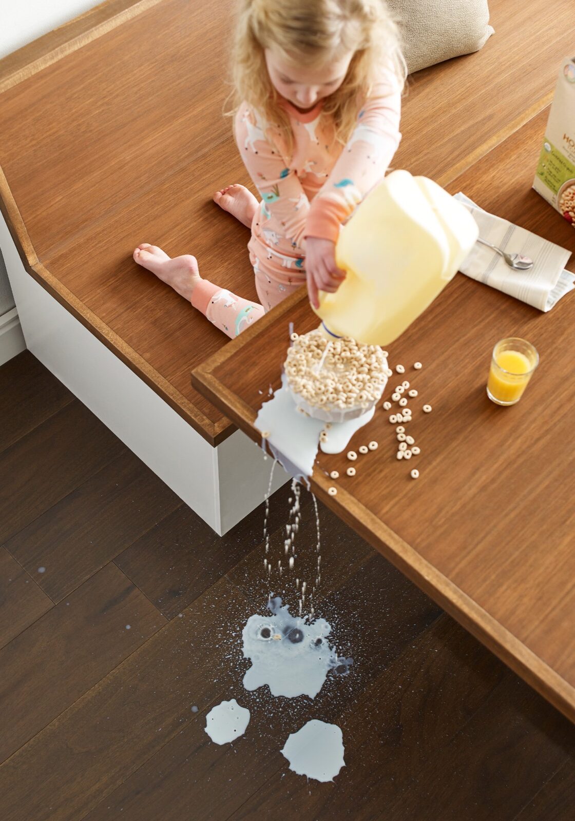 Milk spill cleaning | Floor to Ceiling Willmar